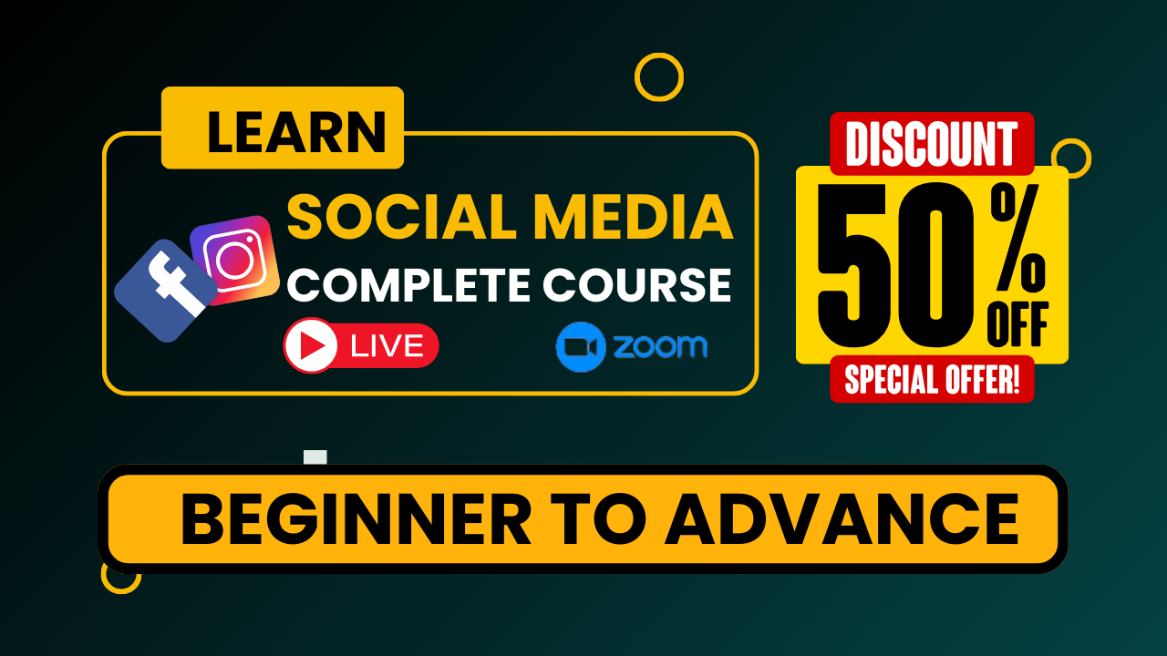 Advance Social Media Marketing Course with Artificial inteligent